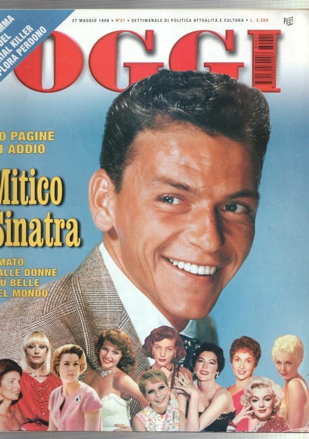 Oggi numero 21 (27.5.1998) 20 paginas dedicadas a Frank Sinatra