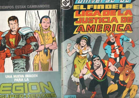 Ediciones Zinco: Universo DC numero 3: Liga de la Justicia de America