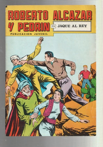 Roberto Alcazar y Pedrin color, numero 206: Jaque al rey