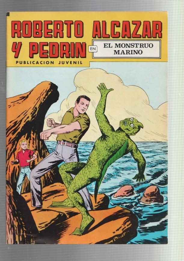 Roberto Alcazar y Pedrin color, numero 201: El monstruo marino