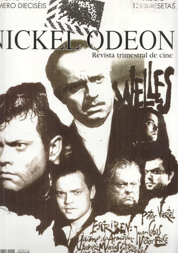 Nickel Odeon, revista trimestral de cine numero 16: Nickel Odeon