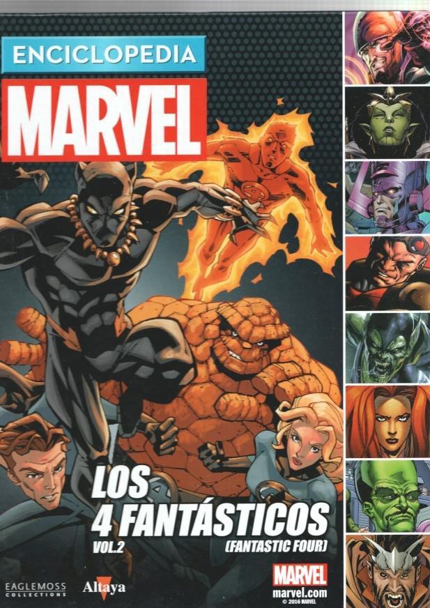Enciclopedia MARVEL numero 19: Los 4 Fantasticos (Fantastic Four) volumen 02