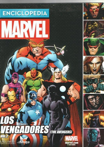 Enciclopedia MARVEL numero 10:  Los Vengadores (The Avengers) volumen 02