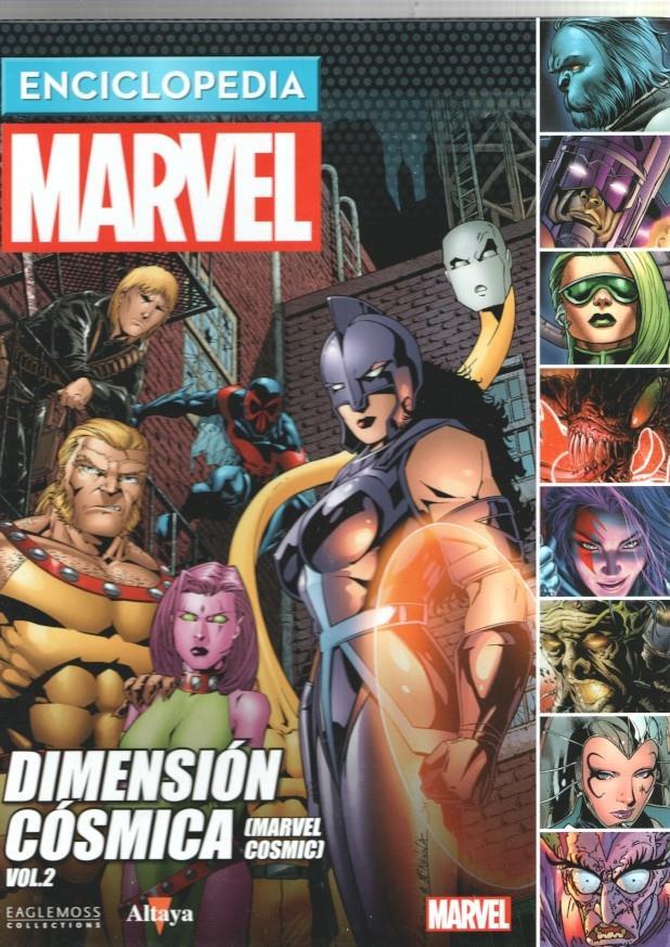 Enciclopedia MARVEL numero 35: Dimension Cosmica (Marvcl Cosmic) volumen 02