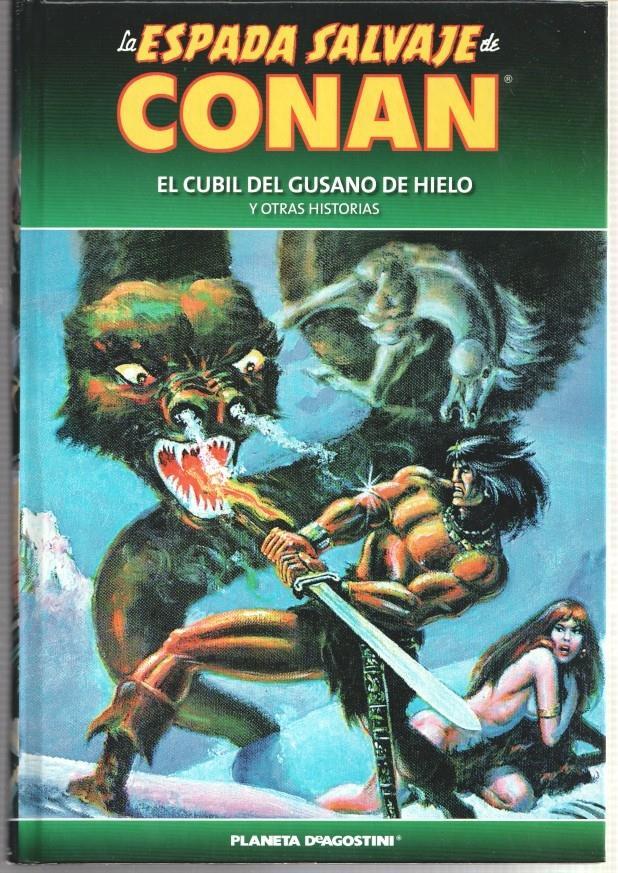 La Espada Salvaje de Conan edicion tomo tapa dura volumen 12: El cubil del gusano de hierlo