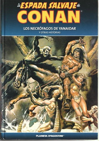La Espada Salvaje de Conan edicion tomo tapa dura volumen 11: Los necrofagos de Yanaidar