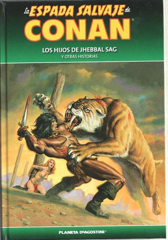 La Espada Salvaje de Conan edicion tomo tapa dura volumen 09: Los hijos de Jhebbal Sag