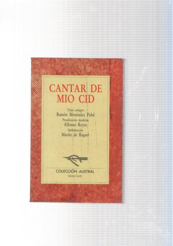 Cantar de Mio Cid