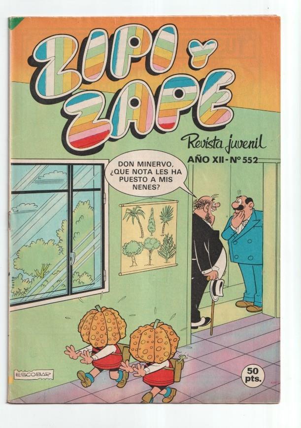 Zipi y Zape semanal numero 552: James Raton agente oo (4 paginas)