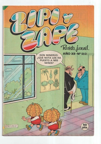 Zipi y Zape semanal numero 552: James Raton agente oo (4 paginas)