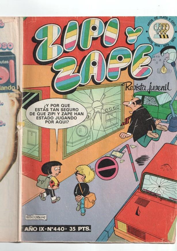 Zipi y Zape semanal numero 440: Robin Robot (2 paginas, sin titulo, sanchis)