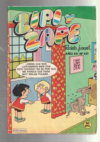 Zipi y Zape semanal numero 551: James Raton agente ooo (4 paginas)