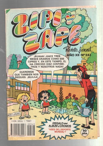 Zipi y Zape semanal numero 543: Robin Robot: El monstruo del valle azul (2 paginas, sanchis)