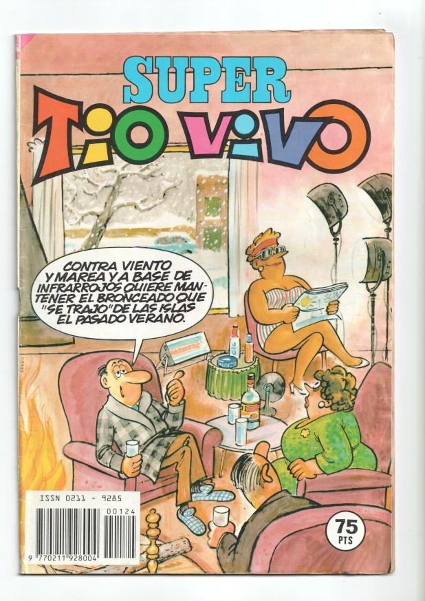 Super Tio Vivo numero 124: Necesito un culpable (8 paginas, comos)
