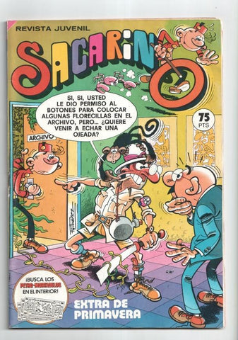Sacarino extra de primavera 1980: El profesor: una historia de hienas (30 paginas, Di Gennaro)