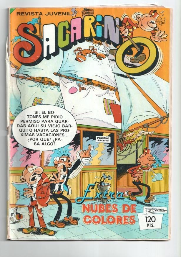 Sacarino extra numero 37: Nubes de colores: Sir Nigel (30 paginas, Tomas Porto)