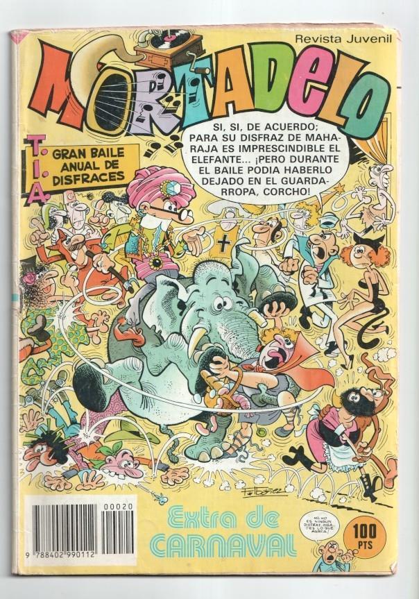 Mortadelo Extra numero 020: Carnaval: Historia de un superhombre (16 paginas, jose casanovas)