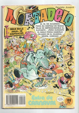Mortadelo Extra numero 020: Carnaval: Historia de un superhombre (16 paginas, jose casanovas)
