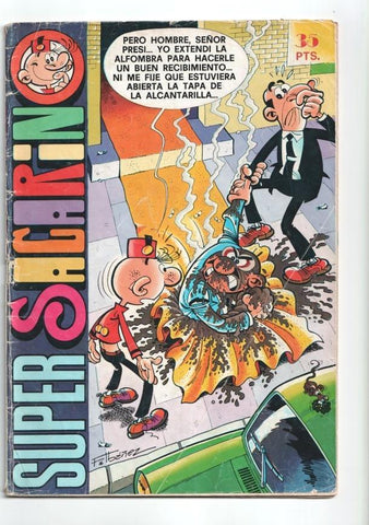 Super Sacarino numero 33: Sherlock Lopez: el idolo malefico (13 paginas, Gabi)