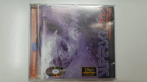 CD Juego PC: Superski Pro. Simulador de esqui (1994 Mindscape). Ergo software