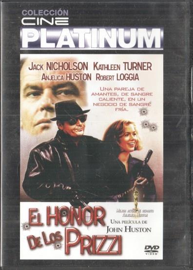 DVD: El honor de los Prizzi. Coleccion Cine Platinum