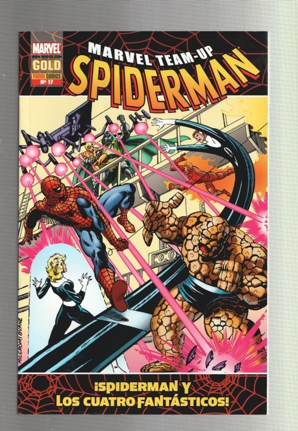 Panini:Marvel Team-Up Spiderman numero 17: Spiderman y Los Cuatro Fantasticos