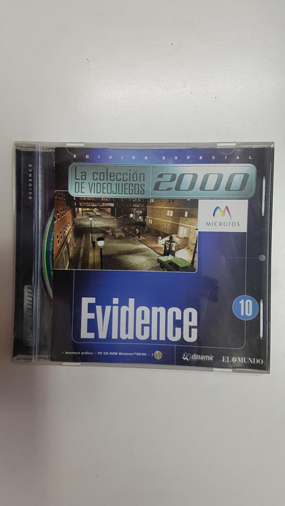 CD Juego PC: Evidence, edicion especial. Aventura Grafica. La coleccion de Videojuegos 2000 num 10. Microids