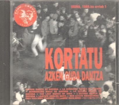 CD Musica: KORTATU - Azken guda dantza