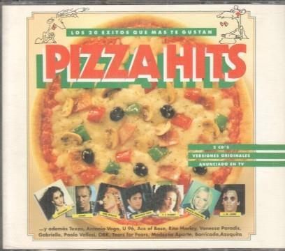 2 CD Musica: PIZZA HITS - Los 20 exitos que mas te gustan