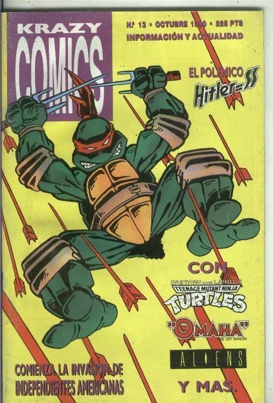 Krazy comics revista numero 13 (octubre 1990): independientes americanas, Hitler-SS