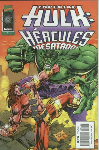 Planeta: Hulk especial: Hercules desatado (subrayado en parte texto)