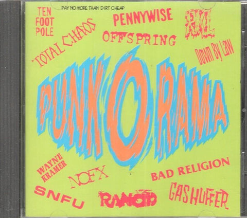 CD Musica: PUNK-O-RAMA Vol. 1