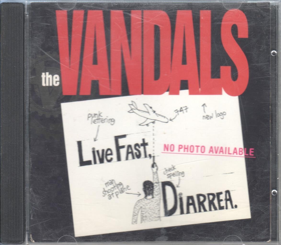 CD Musica: THE VANDALS - Live Fast Diarrea