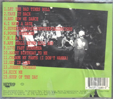 CD Musica: THE VANDALS - Live Fast Diarrea