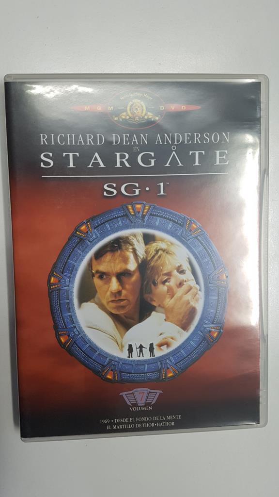 DVD serie: Stargate SG-1, volumen 7 - 1969 Desde el fondo de la mente, El martillo de Thor, Hathor