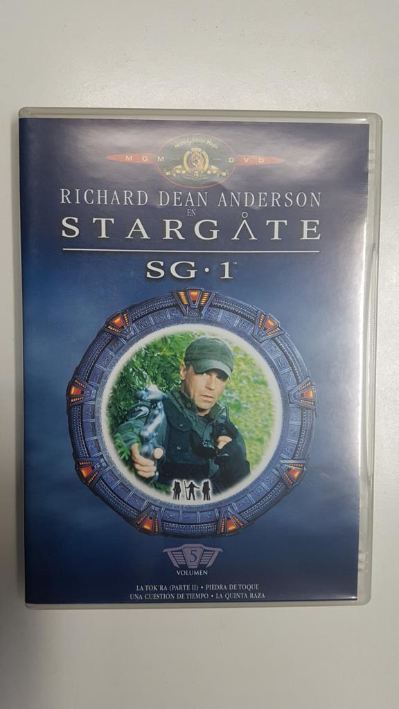 DVD serie: Stargate SG-1, volumen 5 - La Tok'ra (parte II), îedra de toque, Una cuestion de tiempo, La quinta raza