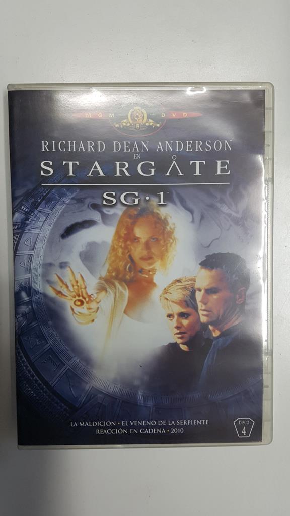 DVD serie: Stargate SG-1, Temporada 4 disco 4, Episodios 13-16