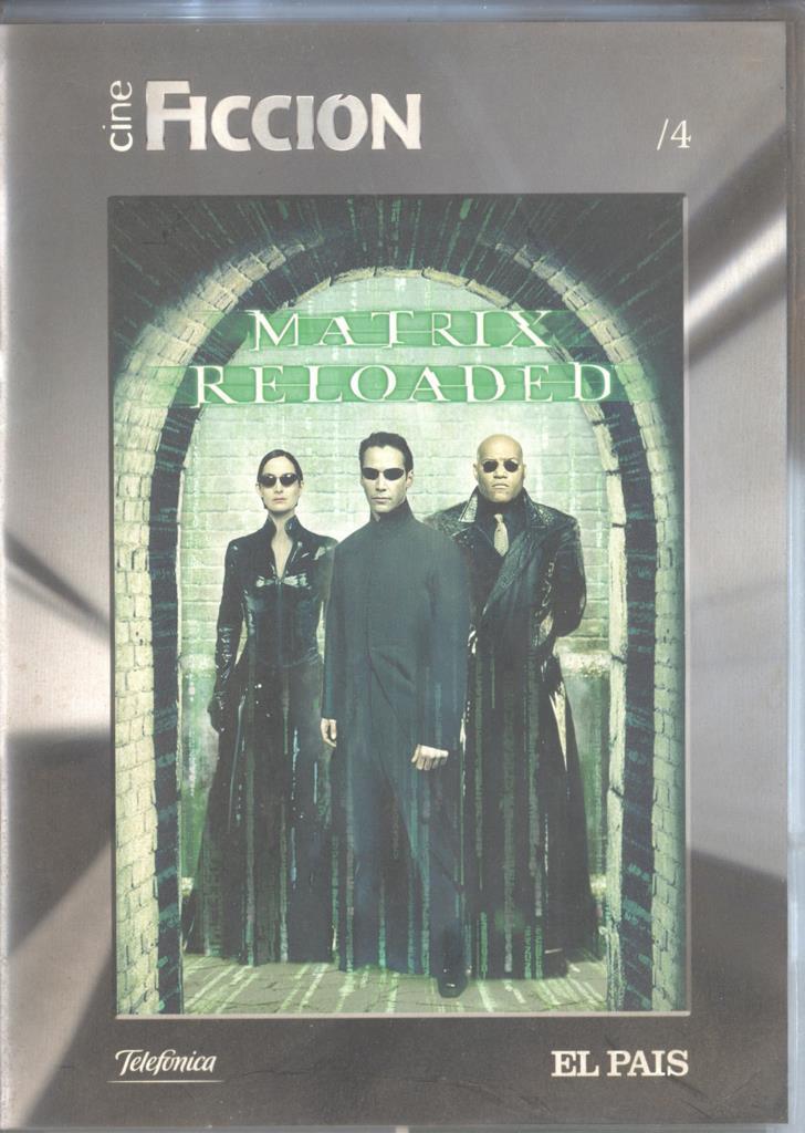 DVD: Matrix Reloaded. Coleccion Cine Ficcion 4