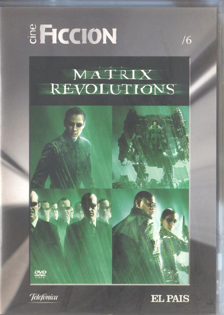 DVD: Matrix Revolutions. Coleccion Cine Ficcion 6