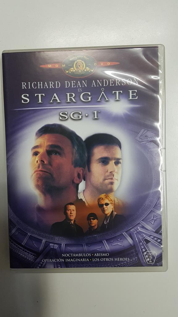 DVD serie: Stargate SG-1, Temporada 6 Disco 2. Episodios del 5 al 8