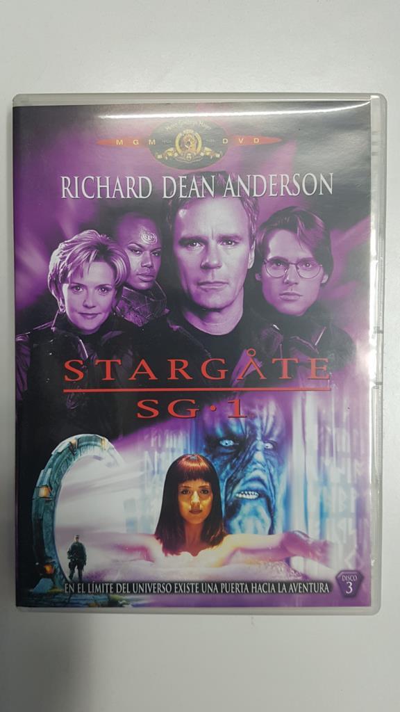 DVD serie: Stargate SG-1, Temporada 1 Disco 3.