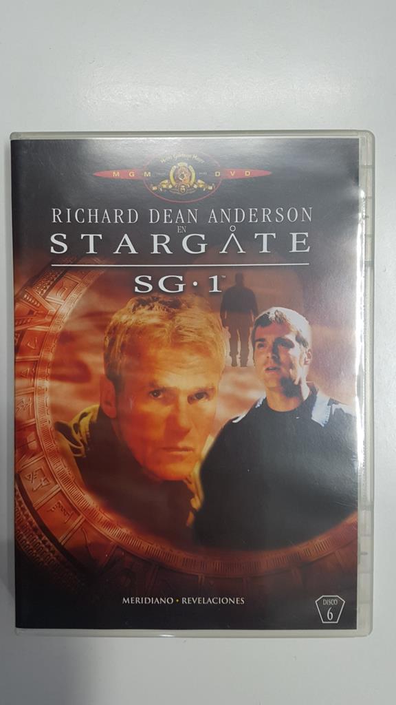 DVD serie: Stargate SG-1, Temporada 5 Disco 6. Episodios 21 al 22
