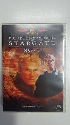DVD serie: Stargate SG-1, Temporada 5 Disco 6. Episodios 21 al 22