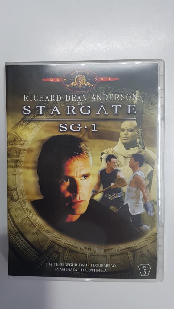 DVD serie: Stargate SG-1, Temporada 5 Disco 5. Episodios 17 al 20