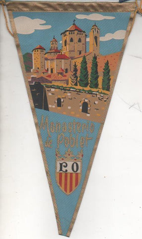 Banderin E00365: Banderin Monasterio de Poblet