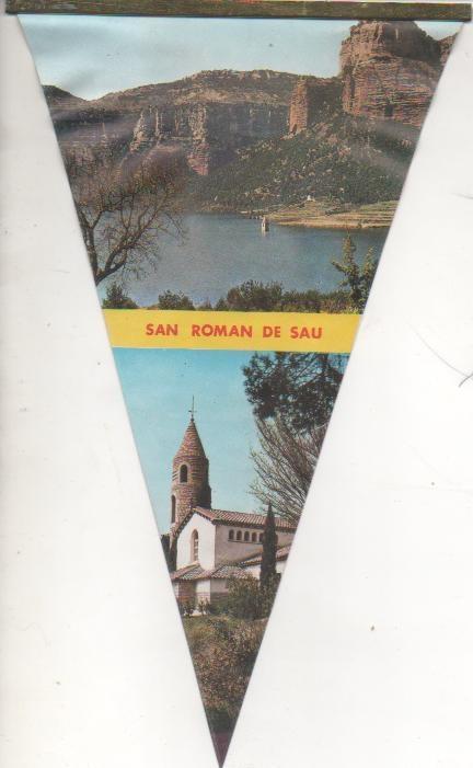 Banderin E00406: Banderin San Roman de Sau