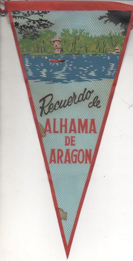 Banderin E00380: Banderin Recuerdo de Alhama de Aragón