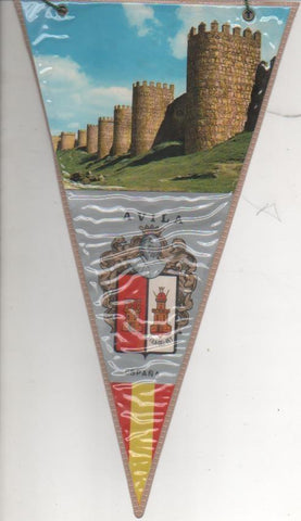 Banderin E00255: Banderin murallas y escudo de Avila