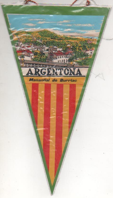 Banderin E00330: Banderin Argentona, Manantial de Burriac