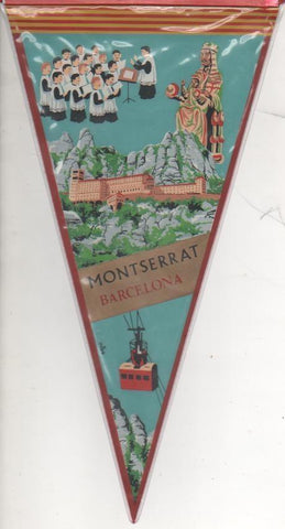 Banderin E00322: Banderin Montserrat, Barcelona